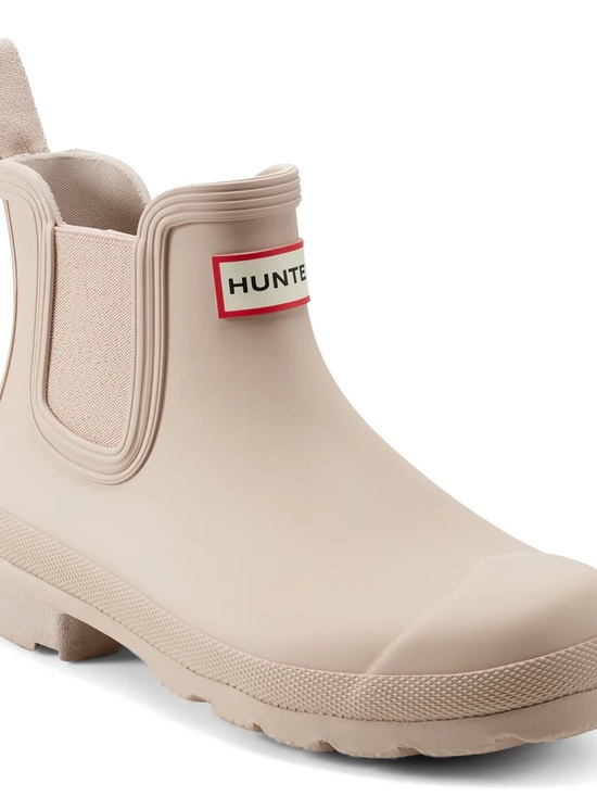 Hunter Shoes - Hunter Chelsea Rain Boot - Nude Blush